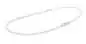 Mobile Preview: Design-Perlenkette lang, weiß rund 4-4.5 mm, 84 cm Länge, Elemente und Verschluss 925er Silber, Gaura Pearls, Estland